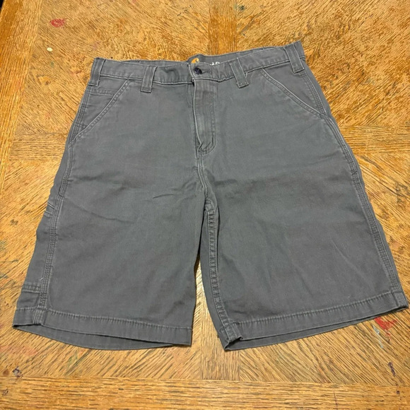 Carhartt Relaxed Fit Utility Work Shorts Rugged Gray (102514-039) Mens Size 34 - Picture 1 of 7